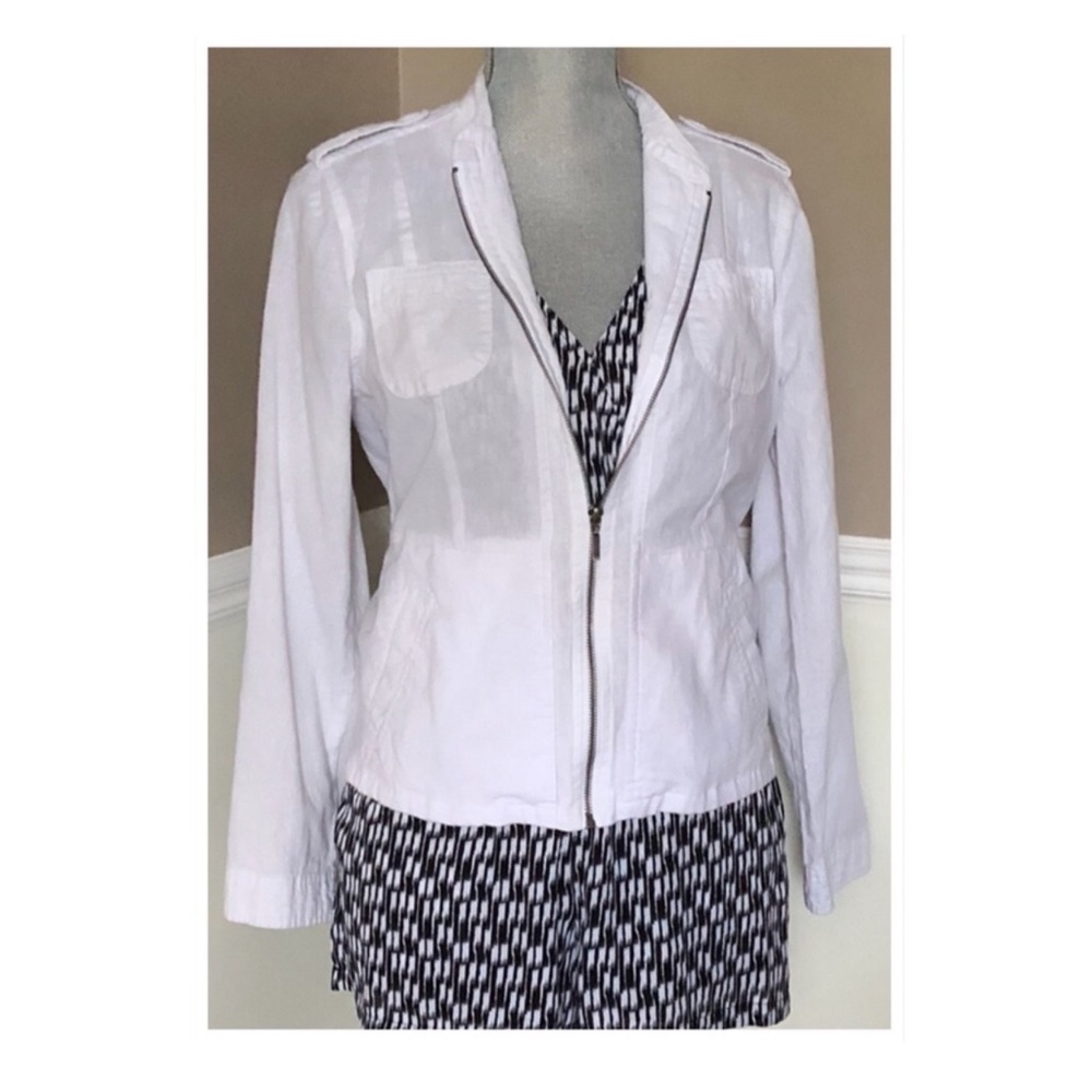 cb established 1962 linen blend jacket - Picture 2 of 7